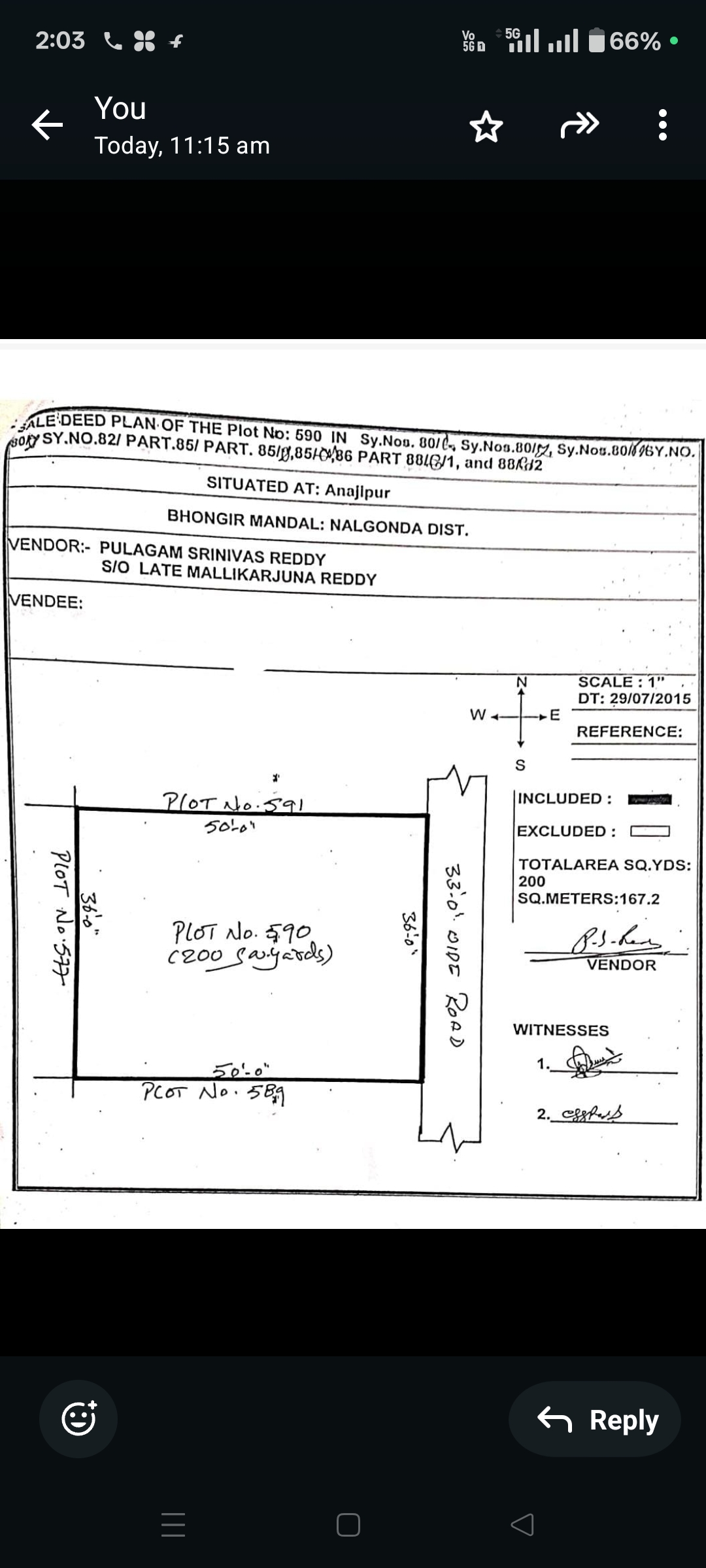 Brundavanam 2 Anajipur Village Bhongir