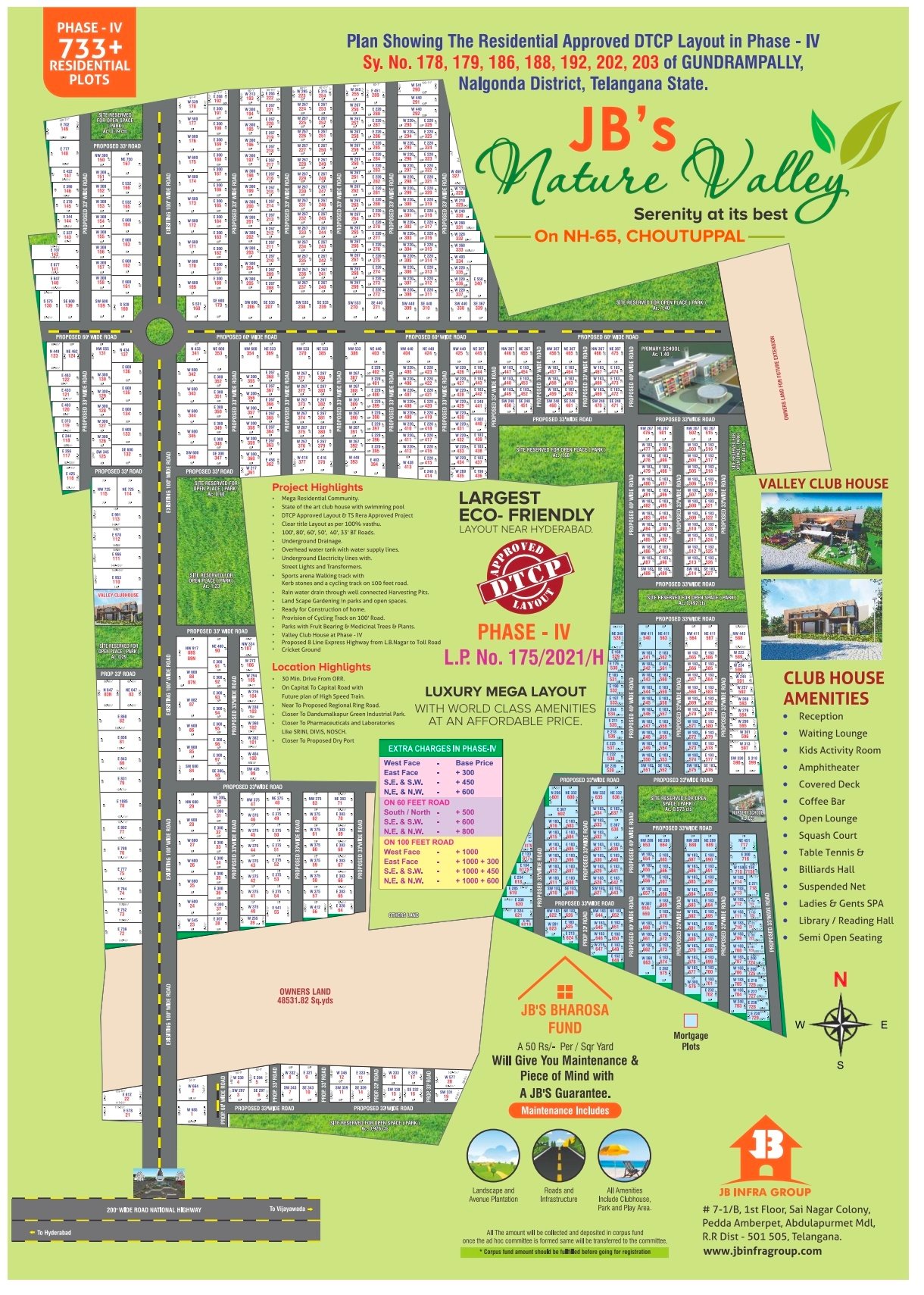 DTCP Plots For Sale @ Choutuppal
